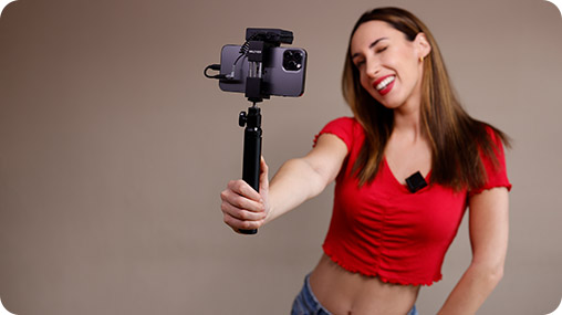 wireless microphone for vlog